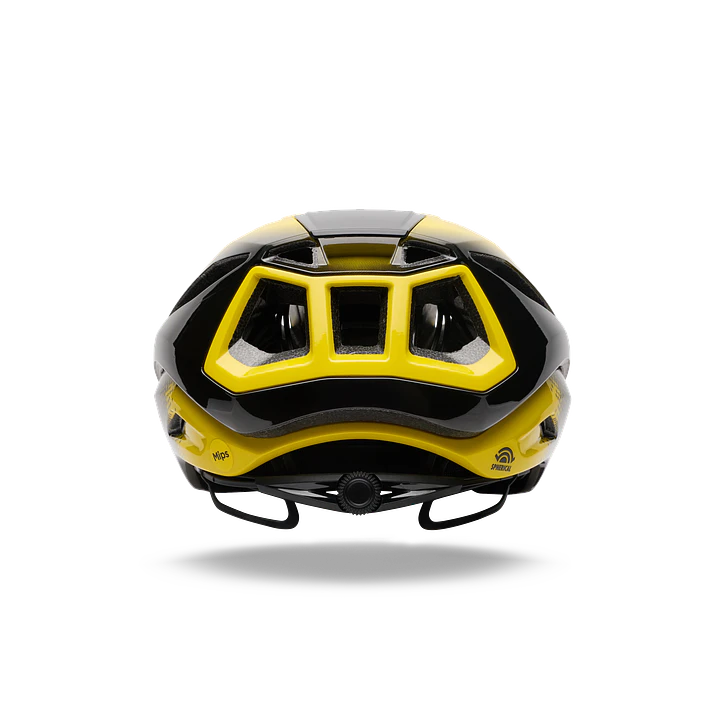 CASCO GIRO ECLIPSE PRO GLOSS YELLOW/BLACK VISMA T/L 4