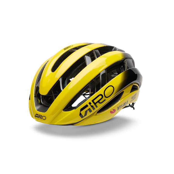 CASCO GIRO ARIES SPHERICAL GLOSS YELLOW/BLACK VISMA T/M 1