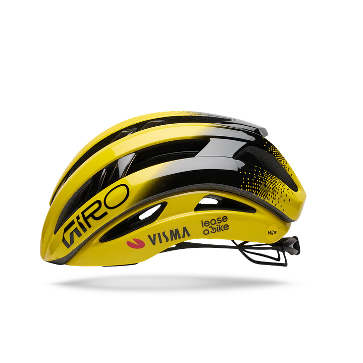 CASCO GIRO ARIES SPHERICAL GLOSS YELLOW/BLACK VISMA T/M 2