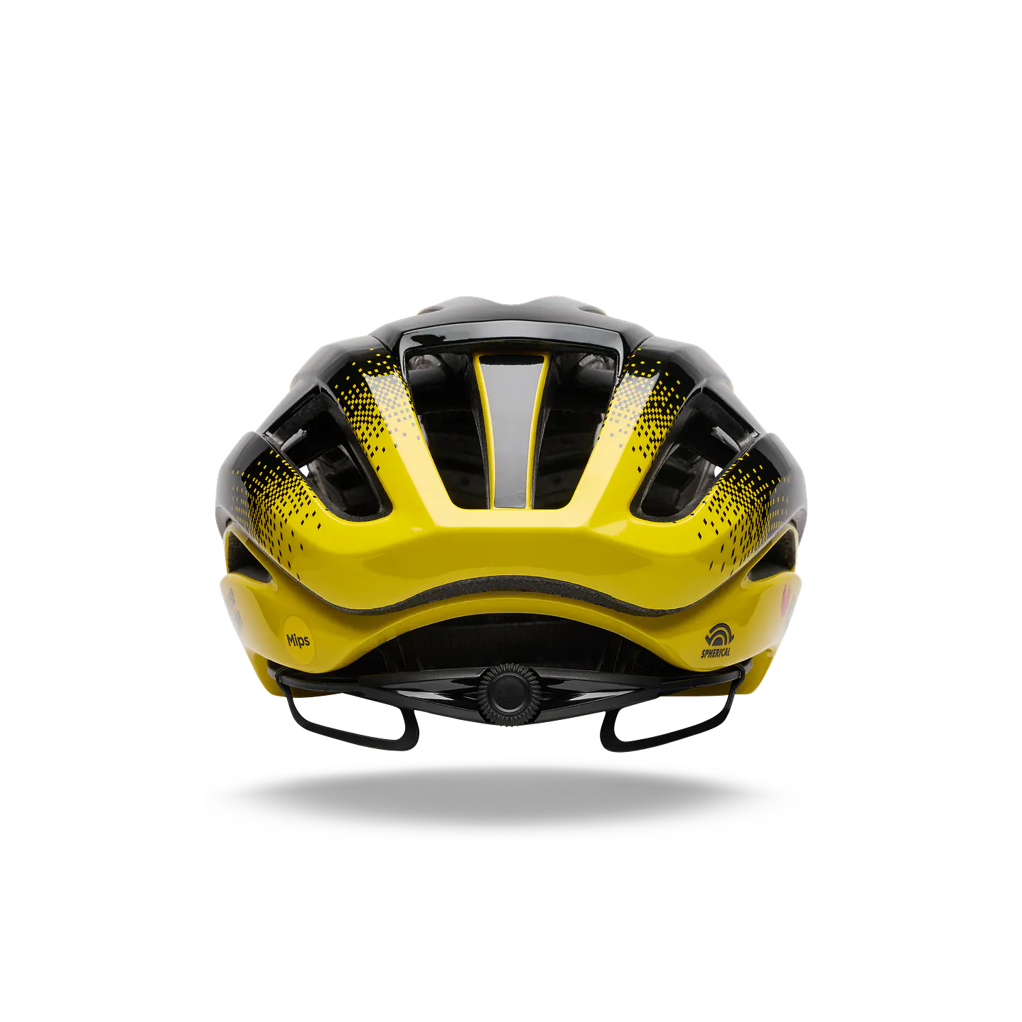 CASCO GIRO ARIES SPHERICAL GLOSS YELLOW/BLACK VISMA T/M 4