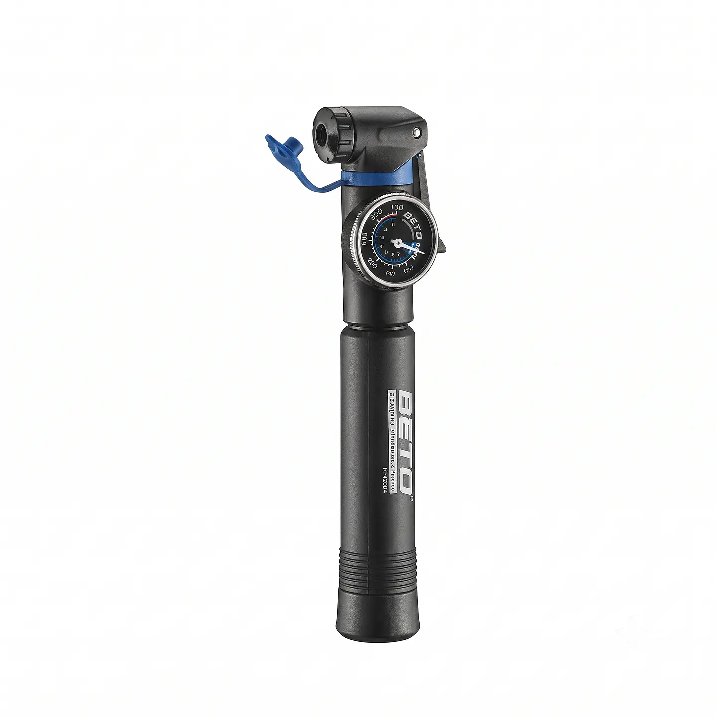 BOMBIN BETO CRH-030PG RESINA HV/HP DISPLAY, CON MANOMETRO Y SOPORTE 120 PSI 1