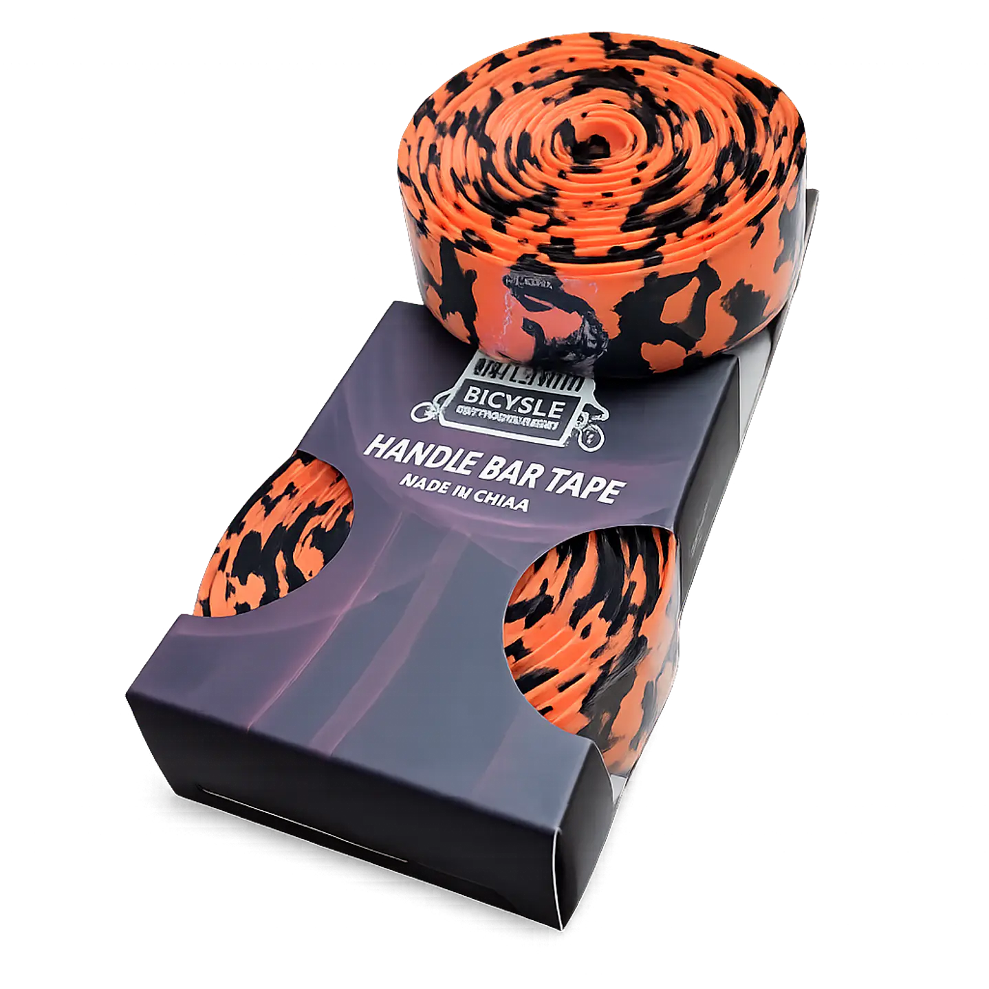 CINTA DE MANUBRIO SZ-T15 COLOR BLACK ORANGE 1