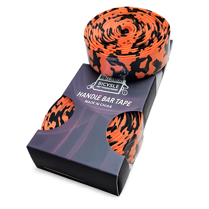CINTA DE MANUBRIO SZ-T15 COLOR BLACK ORANGE 1