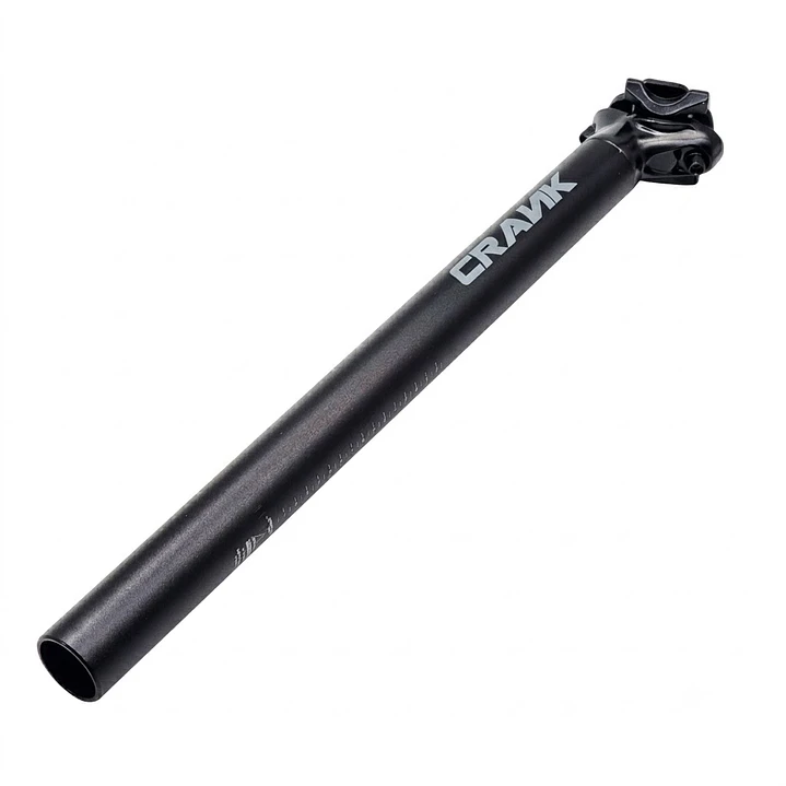 TUBO DE ASIENTO CRANK 31.6X400MM WHITE LOGO CRANK 1