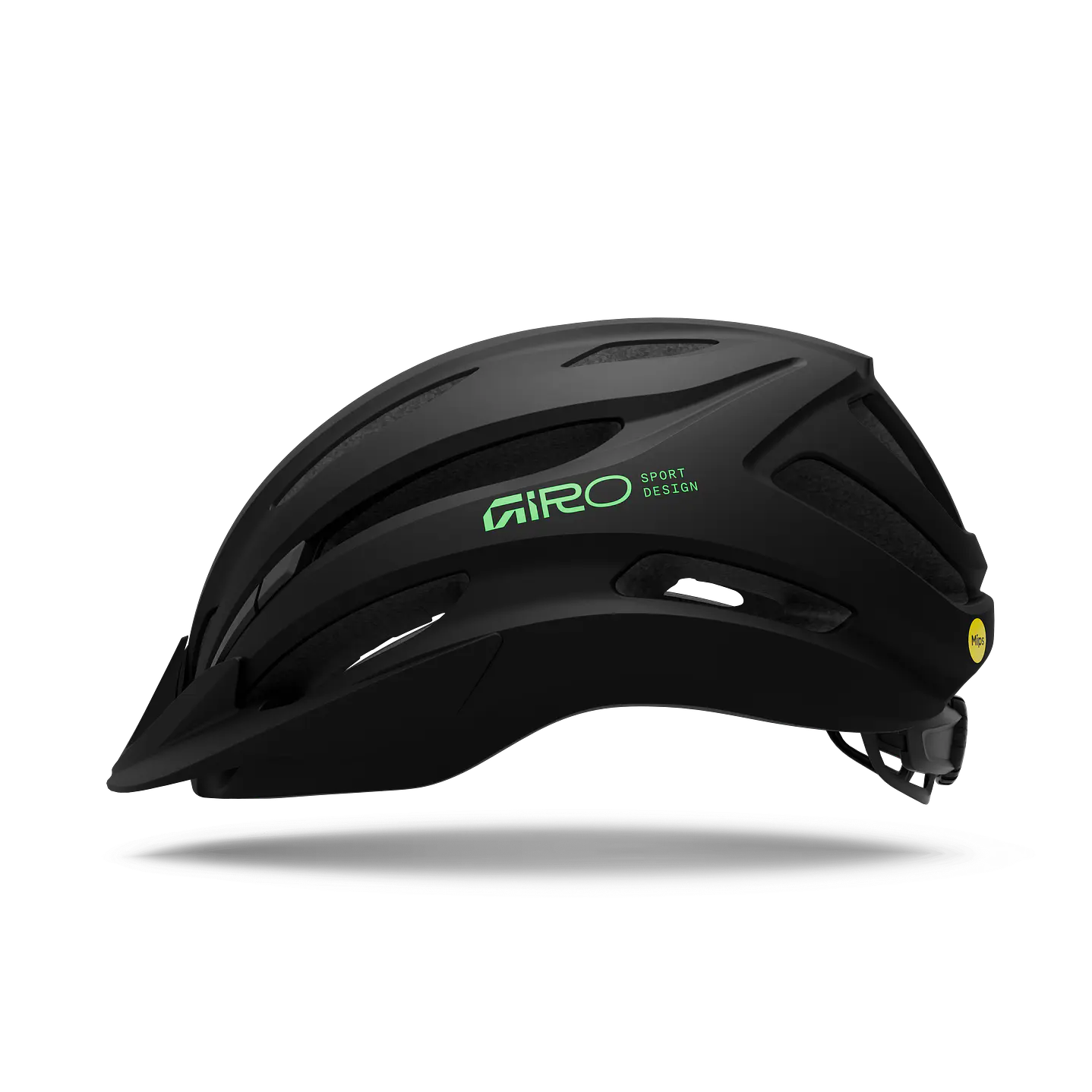 CASCO GIRO REGISTER MIPS II MATTE BLACK/V GREEN NIÑO (38929-151-U) 2