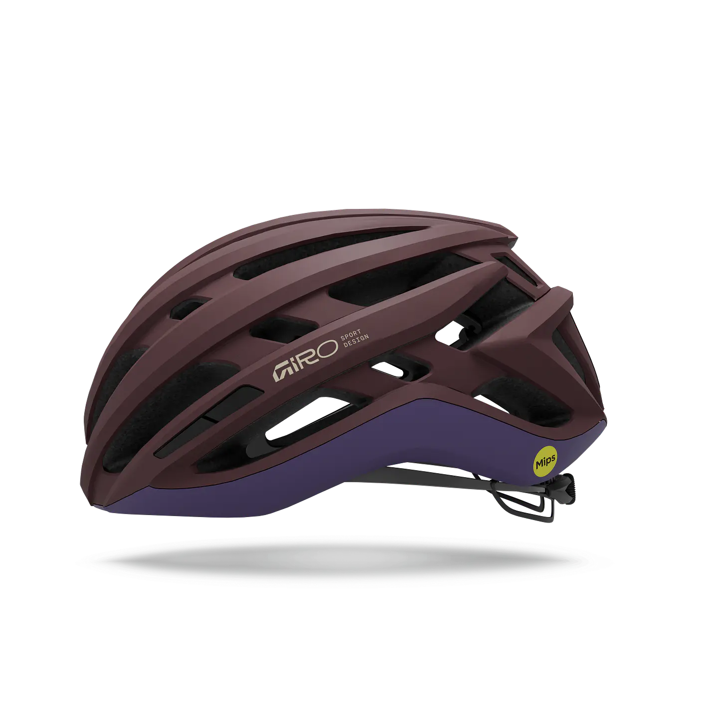 CASCO GIRO AGILIS MIPS MATTE DARK/MAROON T/L 2