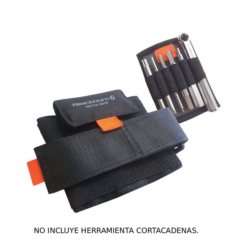 Bolso Asiento Bicicleta Kit Herramientas y Bombin Negro Blackburn