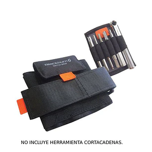 BOLSO SWITCH BLACKBURN GRIS CON HERRAMIENTAS BICICLETA (7097805)