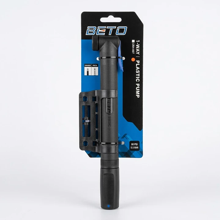 BOMBIN BETO PLASTICO CRH-025P 80PSI CON SOPORTE 2