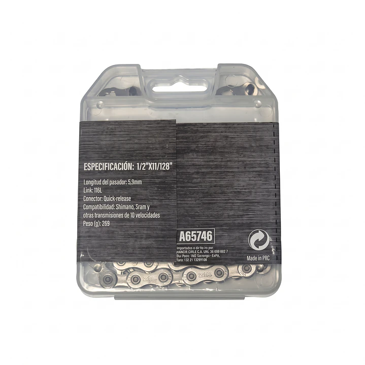 CADENA CRANK 10 VEL. 1/2 X11/128 X 116L 2