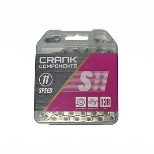 CADENA CRANK 11 VEL. 1/2 X11/128 X 138L