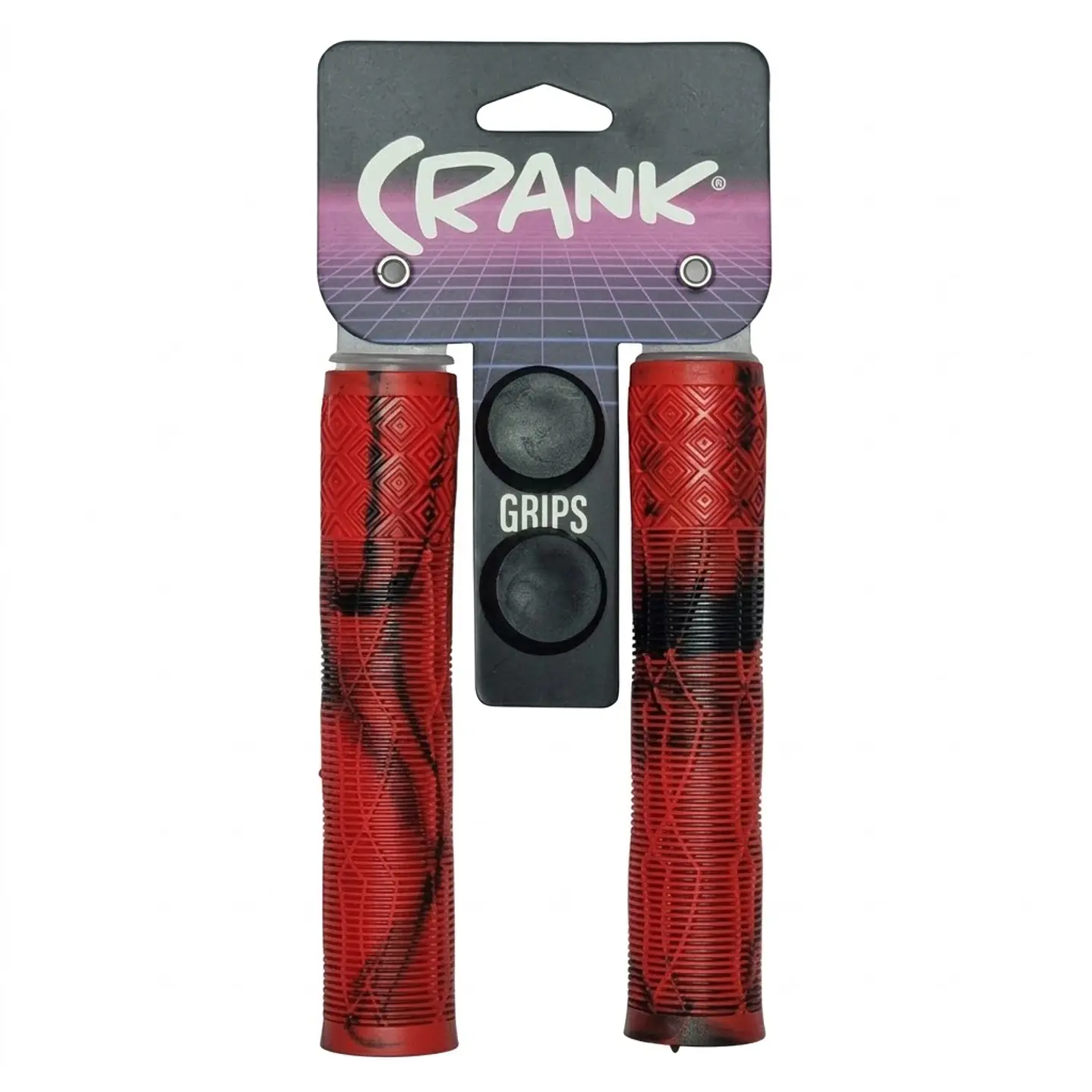 PUÑO CRANK BMX 165MM RED/BLACK