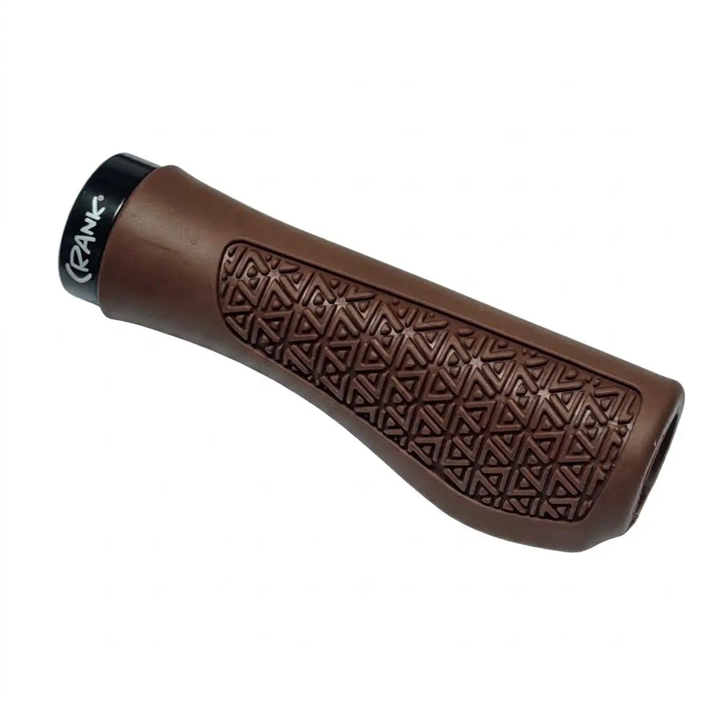 PUÑO CRANK ERGONOMICO LOCK ON  BROWN 130MM 2