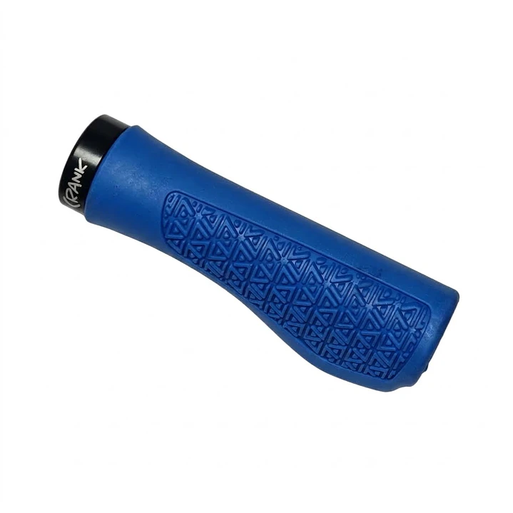 PUÑO CRANK ERGONOMICO LOCK ON  BLUE 130MM 2