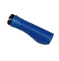 PUÑO CRANK ERGONOMICO LOCK ON  BLUE 130MM - Miniatura 3
