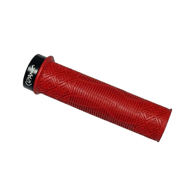 PUÑO CRANK ONE SIDE LOCKING 130MM RED 2