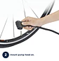 BOMBIN BETO CLD-037G PRESTA/SCHRADER/DUNLOP TELESCOPICA ALTO VOLUMEN/PRESION 120PSI - Miniatura 3