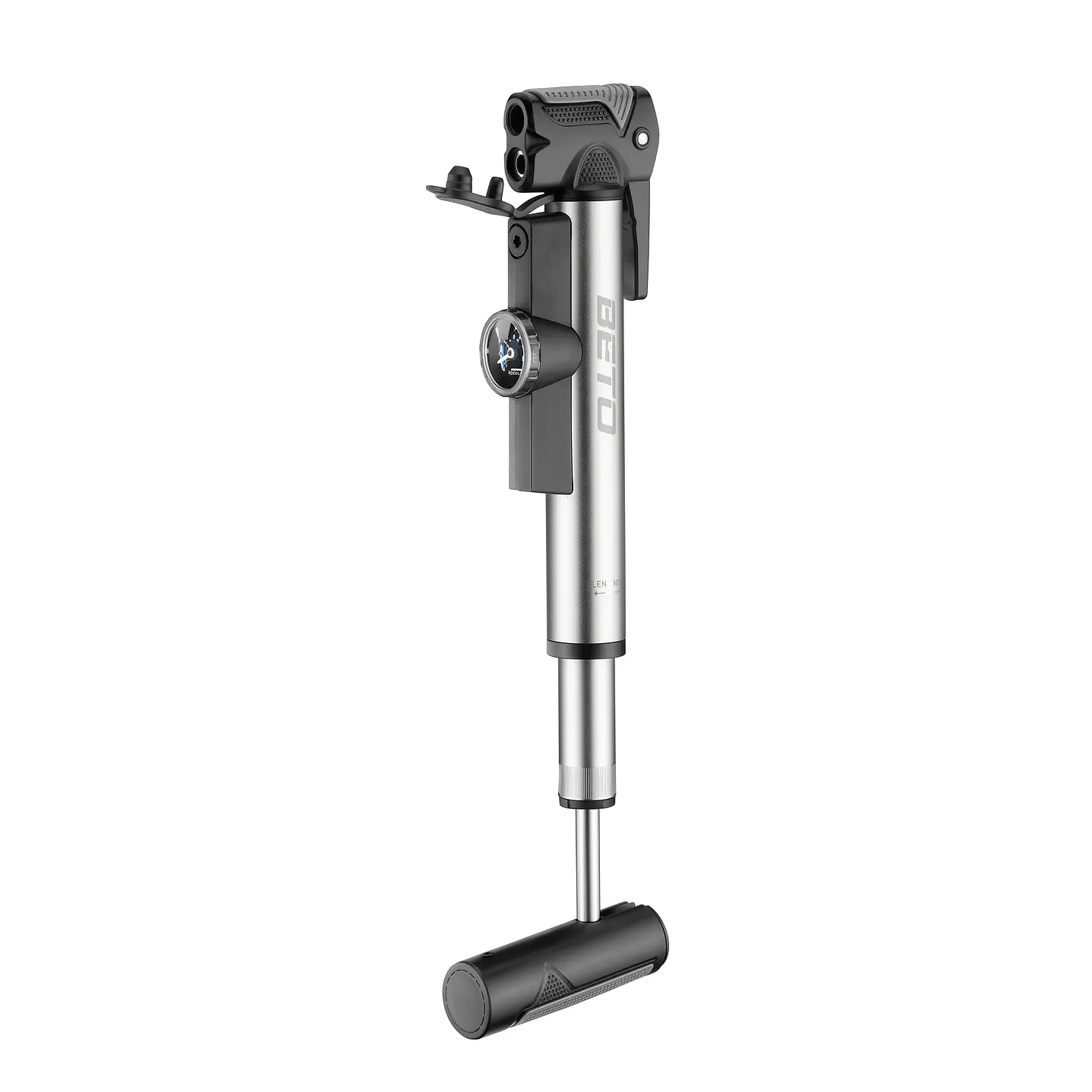 BOMBIN BETO CLD-037G PRESTA/SCHRADER/DUNLOP TELESCOPICA ALTO VOLUMEN/PRESION 120PSI 1