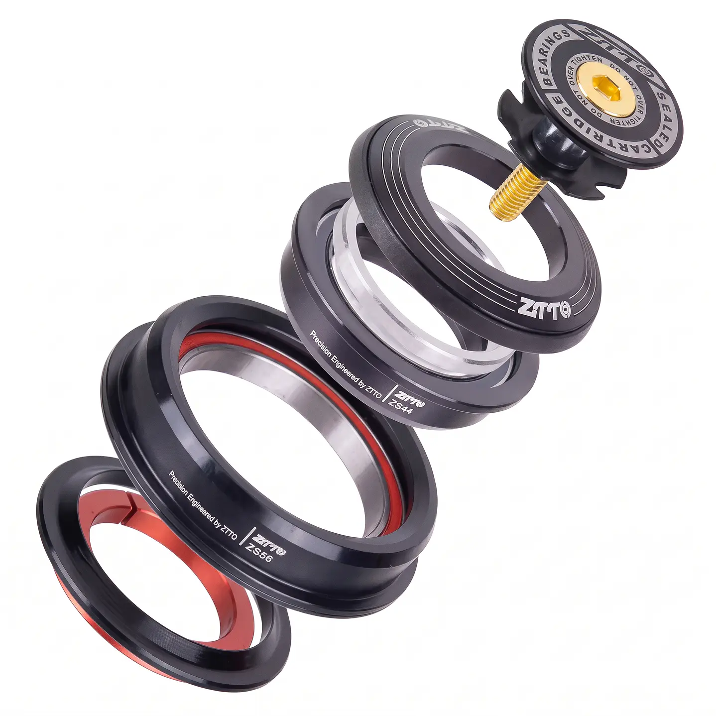 JUEGO DE DIRECCION ZTTO TAPERED RODAMIENTO SELLADO 44ZS/56ZS 1