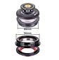 JUEGO DE DIRECCION ZTTO TAPERED RODAMIENTO SELLADO 44ZS/56ZS - Miniatura 2