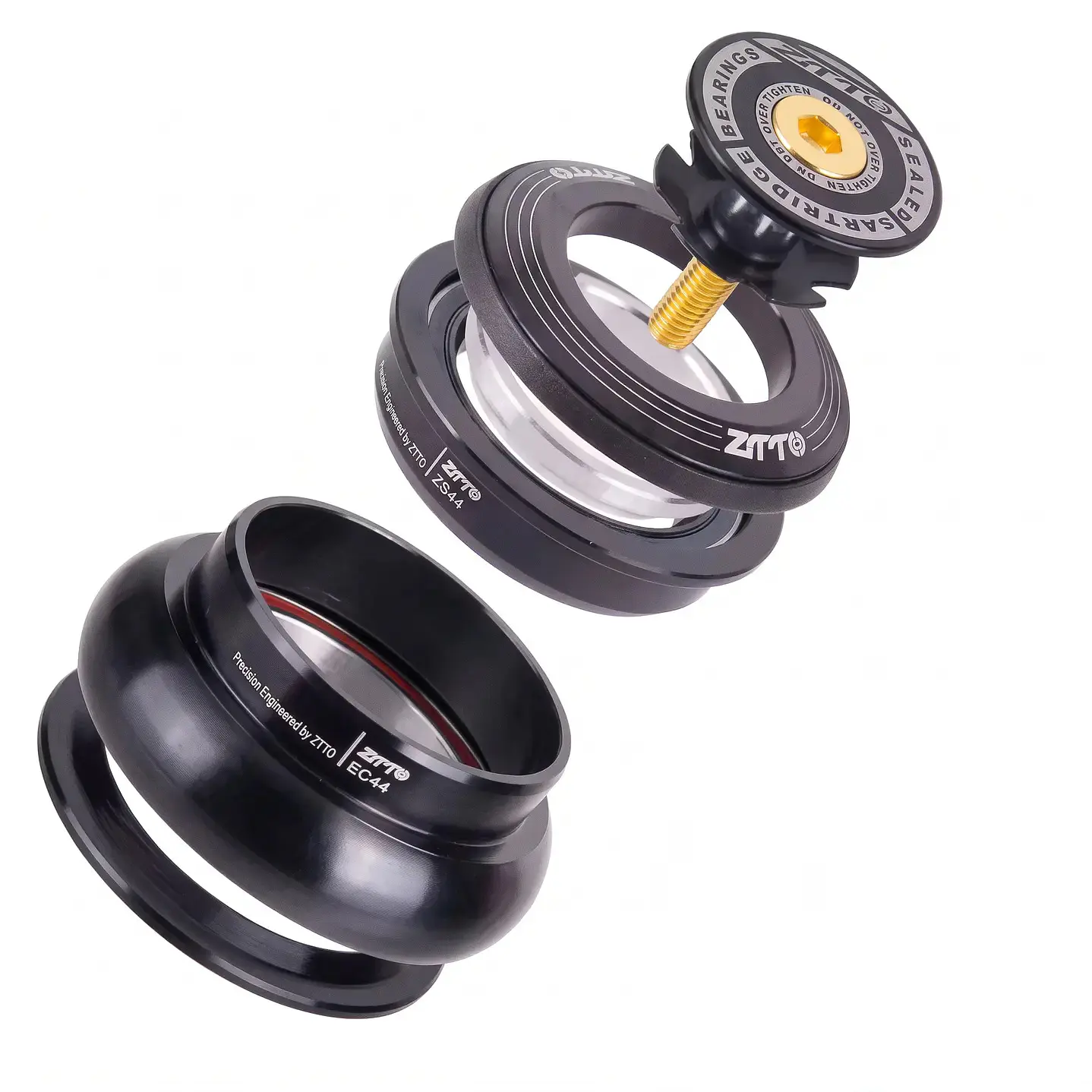 JUEGO DE DIRECCION ZTTO CON ADAPT HORQUILLA CÓNICA 44ZS/44EC 1