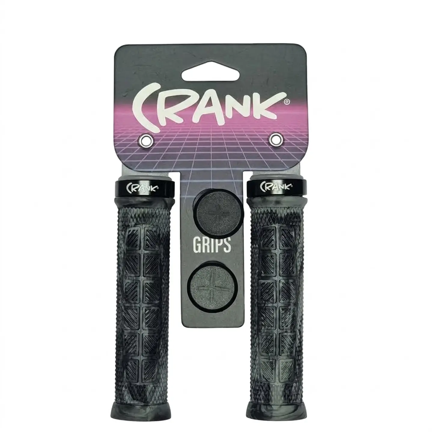 PUÑO CRANK ELITE 130MM  GREY/ BLACK 1