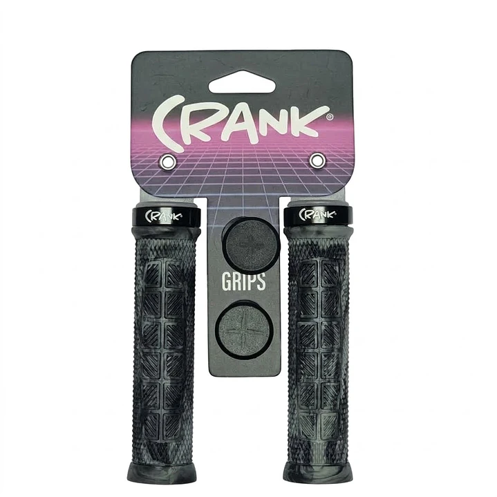 PUÑO CRANK ELITE 130MM  GREY/ BLACK 1
