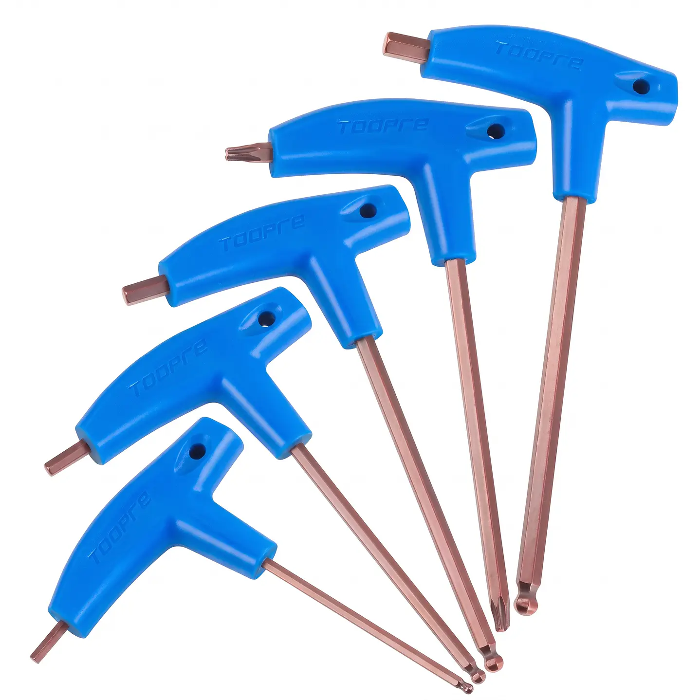 SET HERRAMIENTAS TOOPRE TORK T25, 3/4/5/6MM 1
