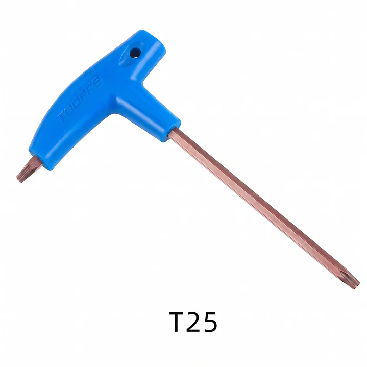 SET HERRAMIENTAS TOOPRE TORK T25, 3/4/5/6MM 2