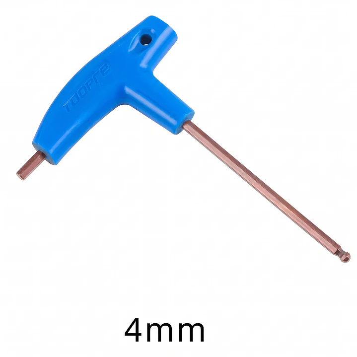 SET HERRAMIENTAS TOOPRE TORK T25, 3/4/5/6MM 4