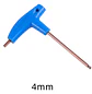 SET HERRAMIENTAS TOOPRE TORK T25, 3/4/5/6MM - Miniatura 4