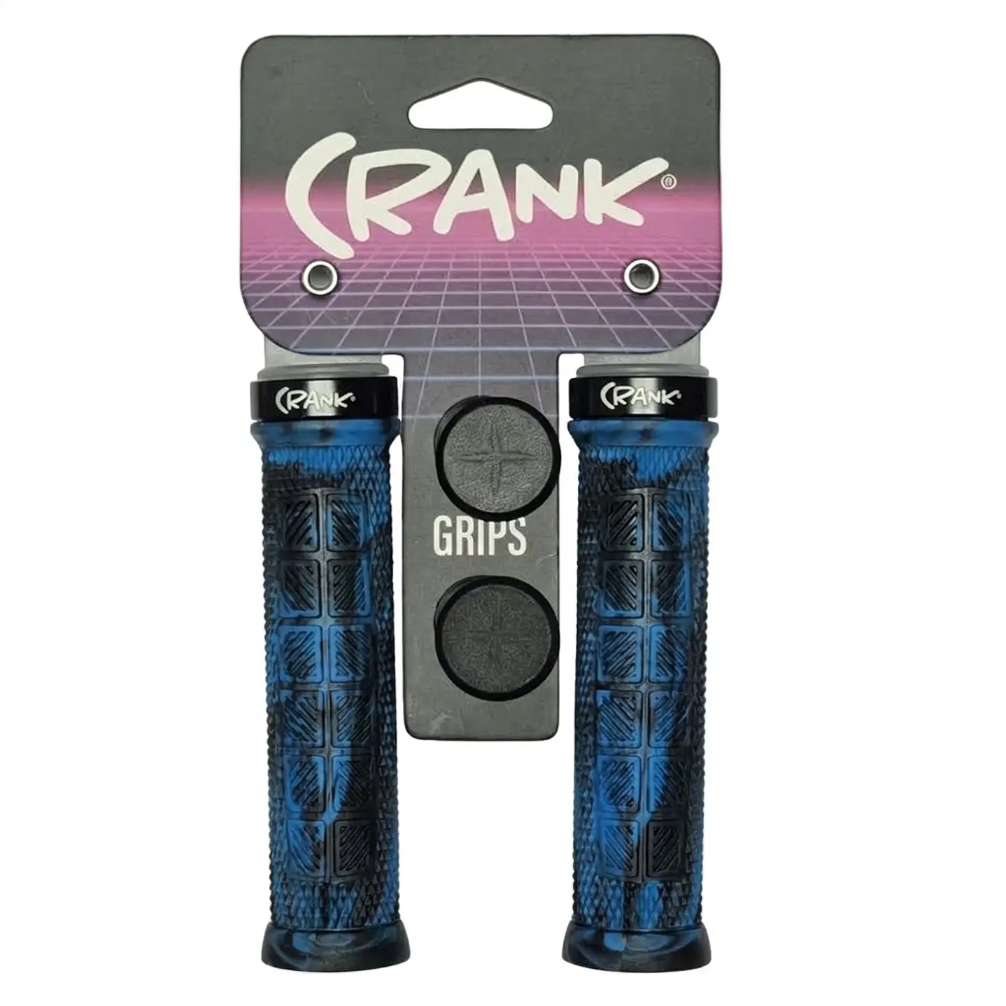 PUÑO CRANK ELITE 130MM  BLUE/ BLACK 1