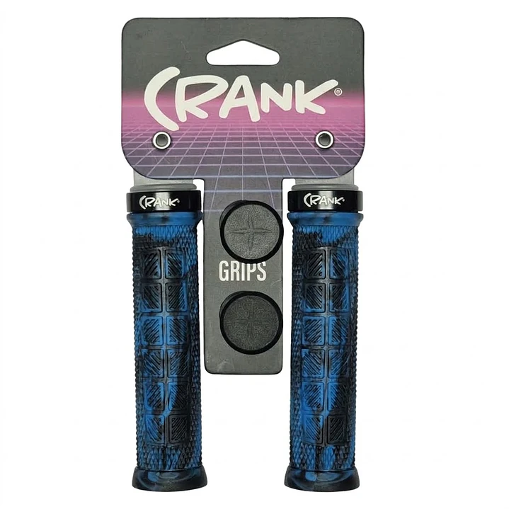PUÑO CRANK ELITE 130MM  BLUE/ BLACK 1