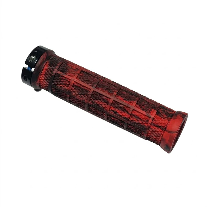 PUÑO CRANK ELITE 130MM  RED/ BLACK 2