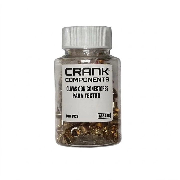 SET OLIVA Y CONECTORES CRANK PARA TEKTRO 100PCS