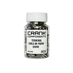 TERMINAL CABLE DE FRENO ALUMINIO CRANK 200PCS 5MM