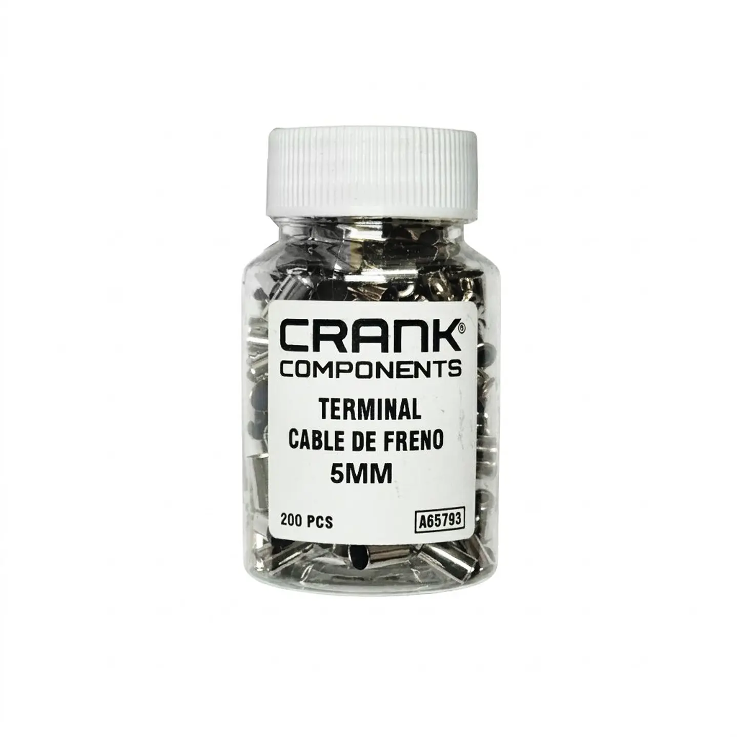 TERMINAL CABLE DE FRENO ALUMINIO CRANK 200PCS 5MM 1