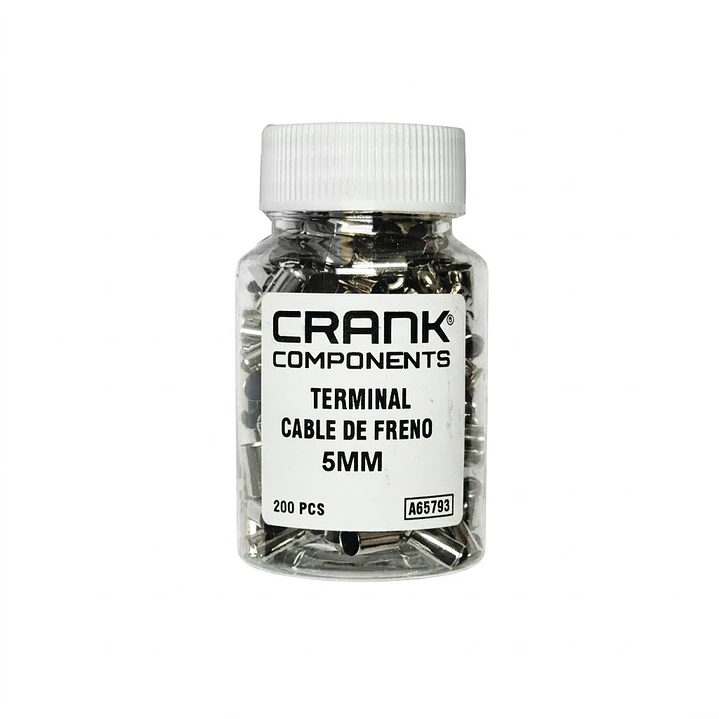 TERMINAL CABLE DE FRENO ALUMINIO CRANK 200PCS 5MM 1