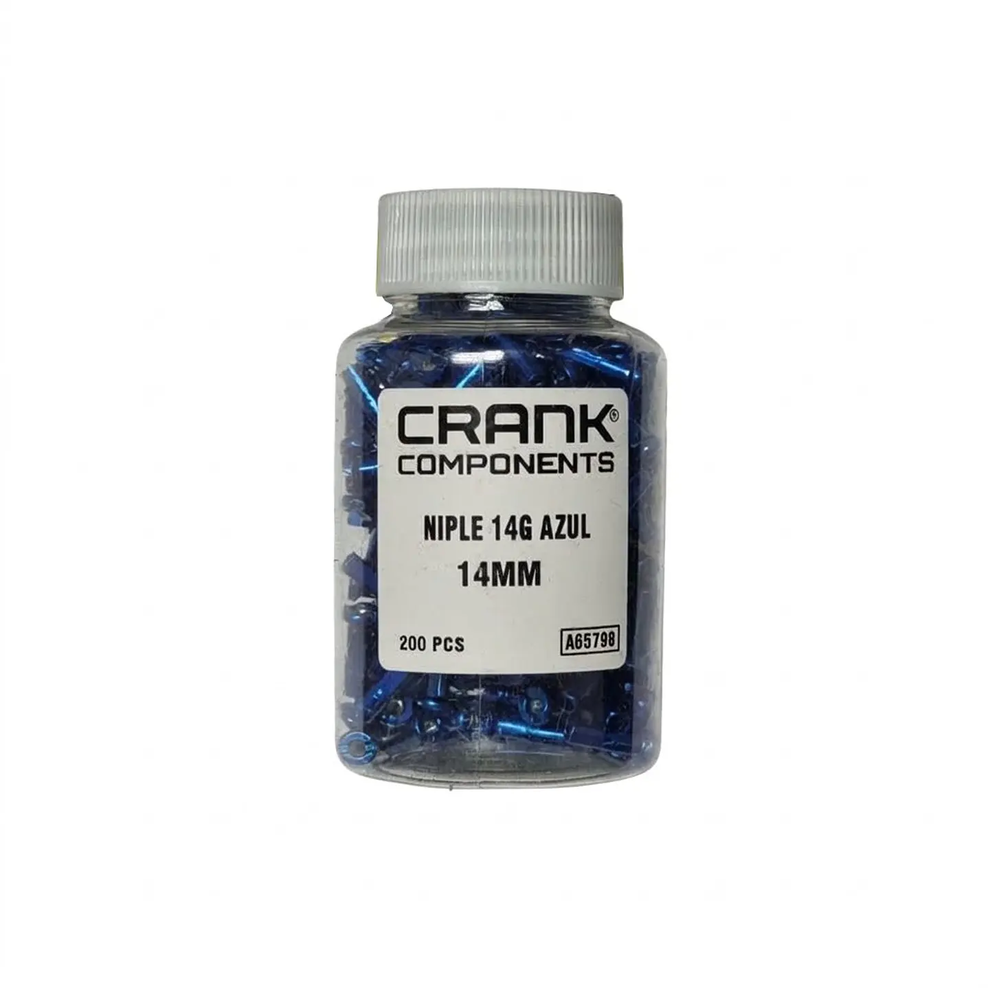 NIPLE 14G, 14MM BLUE 200 UND