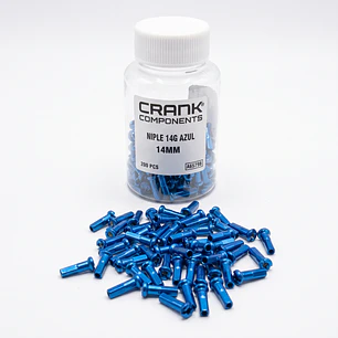 NIPLE 14G, 14MM AZUL 200 UND