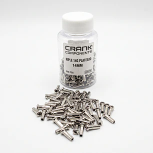 NIPLE 14G, 14MM, SILVER 200 UND