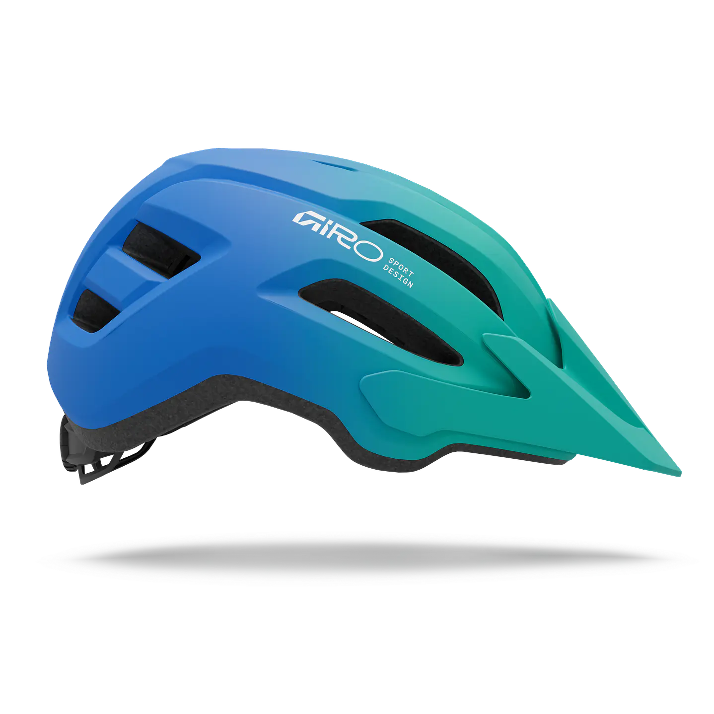 CASCO GIRO FIXTURE MIPS II MATTE AQUA GREEN/BLUE JEWEL T/U JOVEN 4