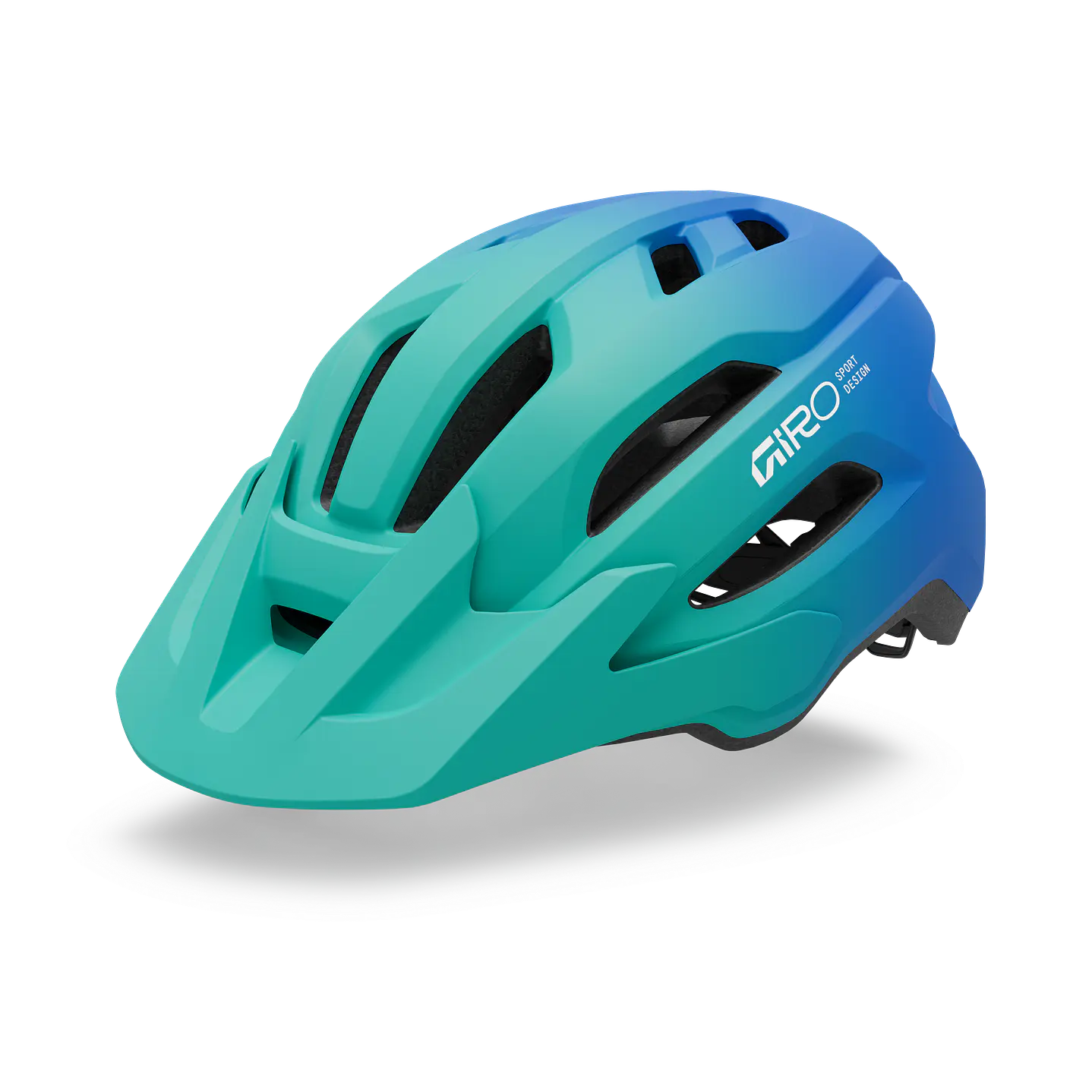 CASCO GIRO FIXTURE MIPS II MATTE AQUA GREEN/BLUE JEWEL T/U JOVEN 1