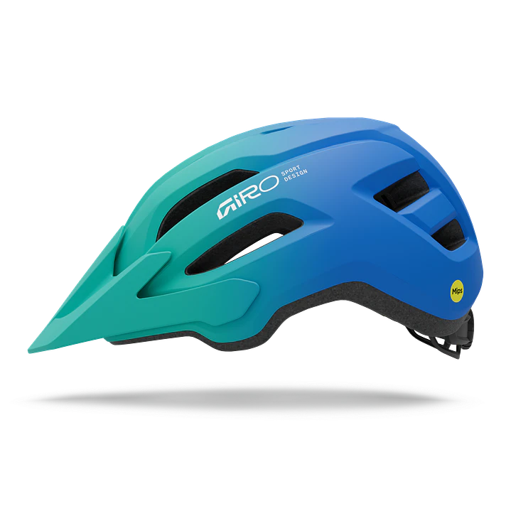 CASCO GIRO FIXTURE MIPS II MATTE AQUA GREEN/BLUE JEWEL T/U JOVEN 2