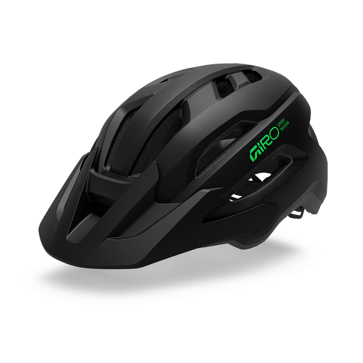 CASCO GIRO FIXTURE MIPS II MATTE BLACK/VIVID GREEN T/U JOVEN 1