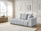 Sofá Lineal Chaise Nubes Premium - Gris Claro - Miniatura 1