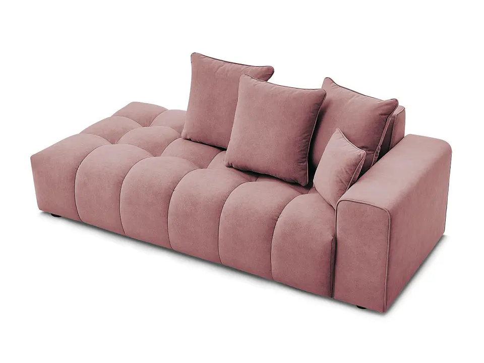 Sofá Lineal Chaise Nubes Premium - Palo Rosa  4