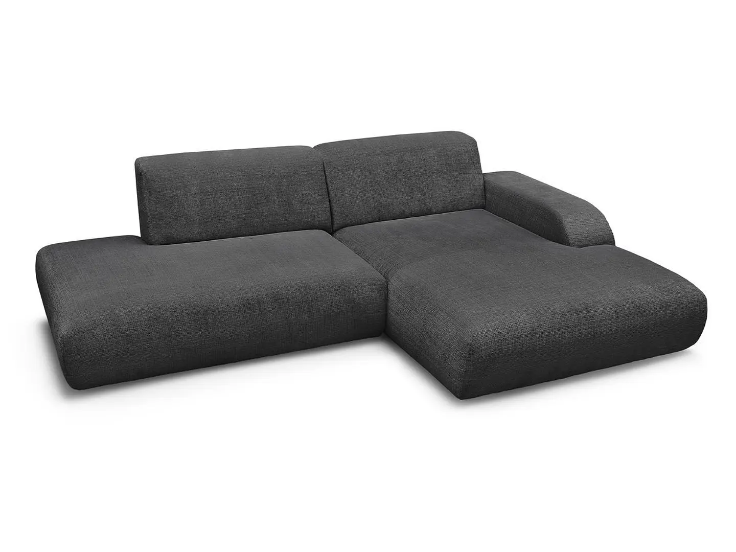 Sofa Seccional Chaise Barcelona Moderno Premium -Negro 4