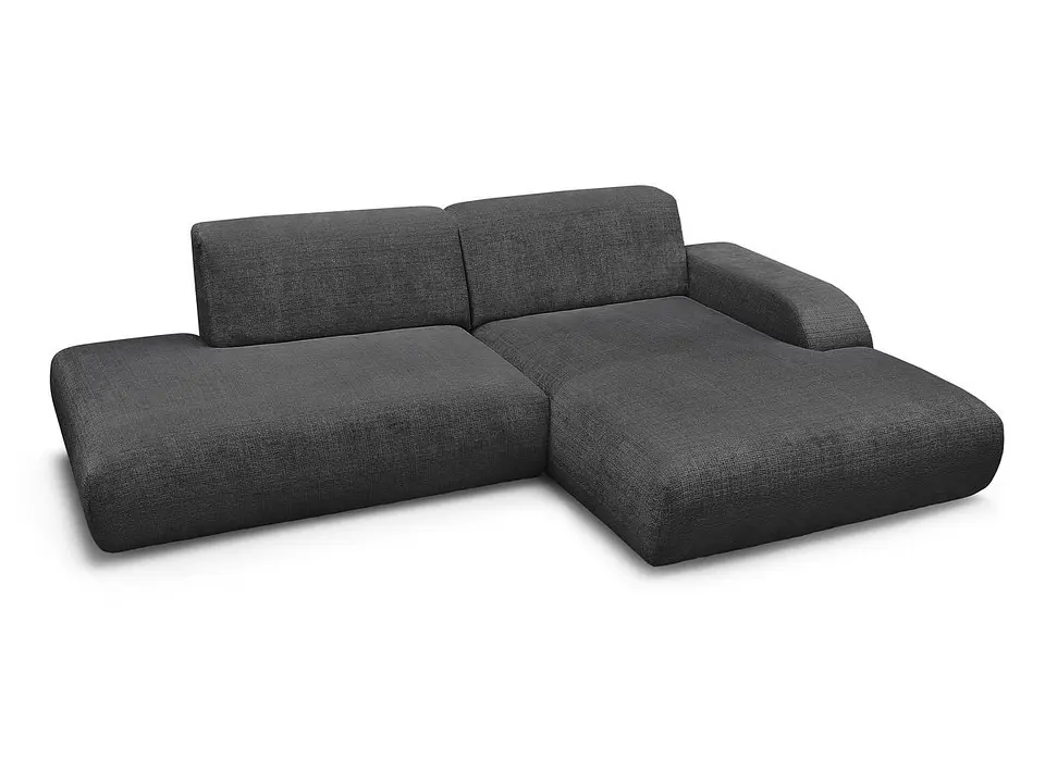 Sofa Seccional Chaise Barcelona Moderno Premium -Negro 4