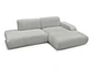 Sofa Seccional Chaise Barcelona Moderno Premium - Gris Claro - Miniatura 5